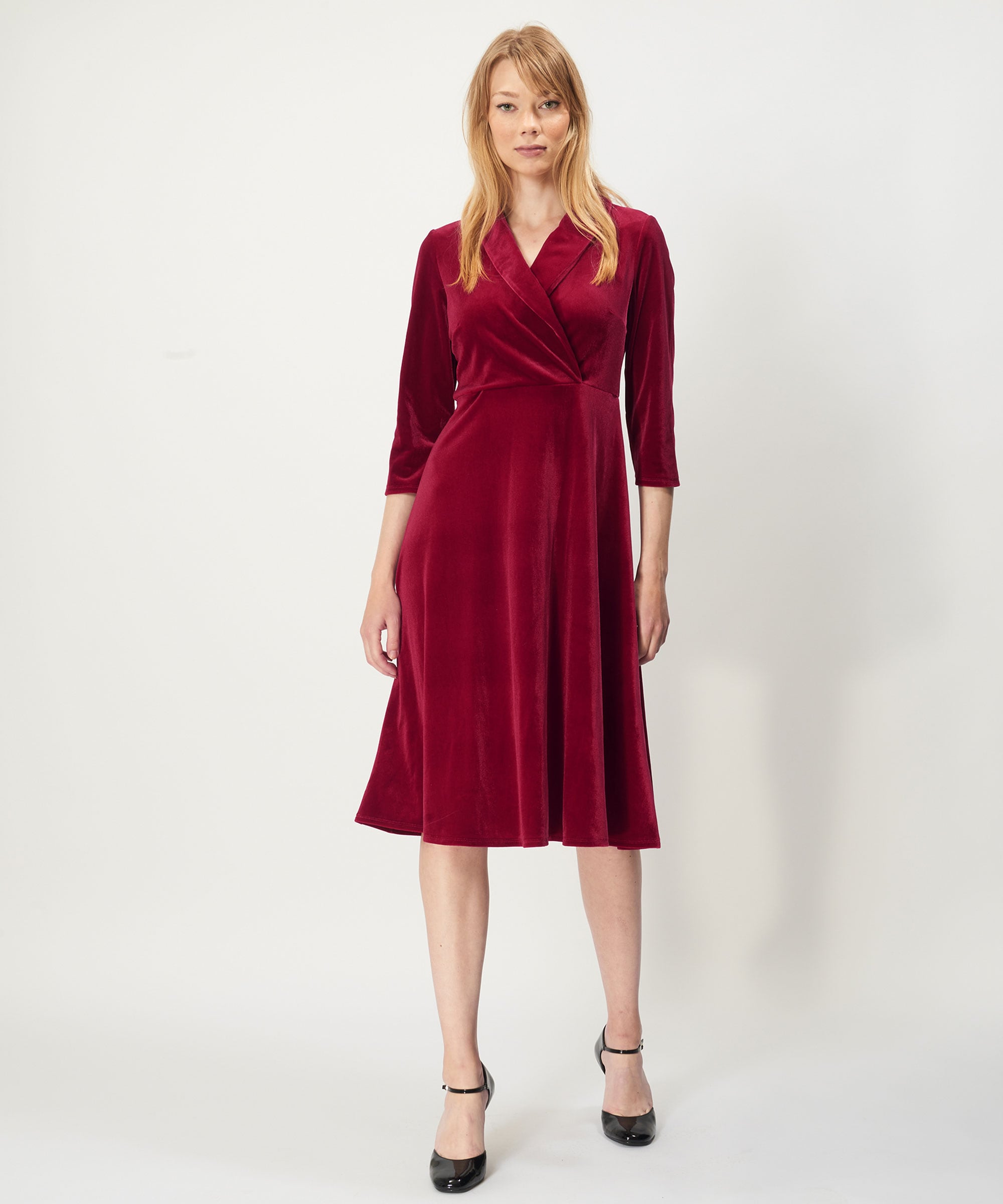 Dagny Dress Red