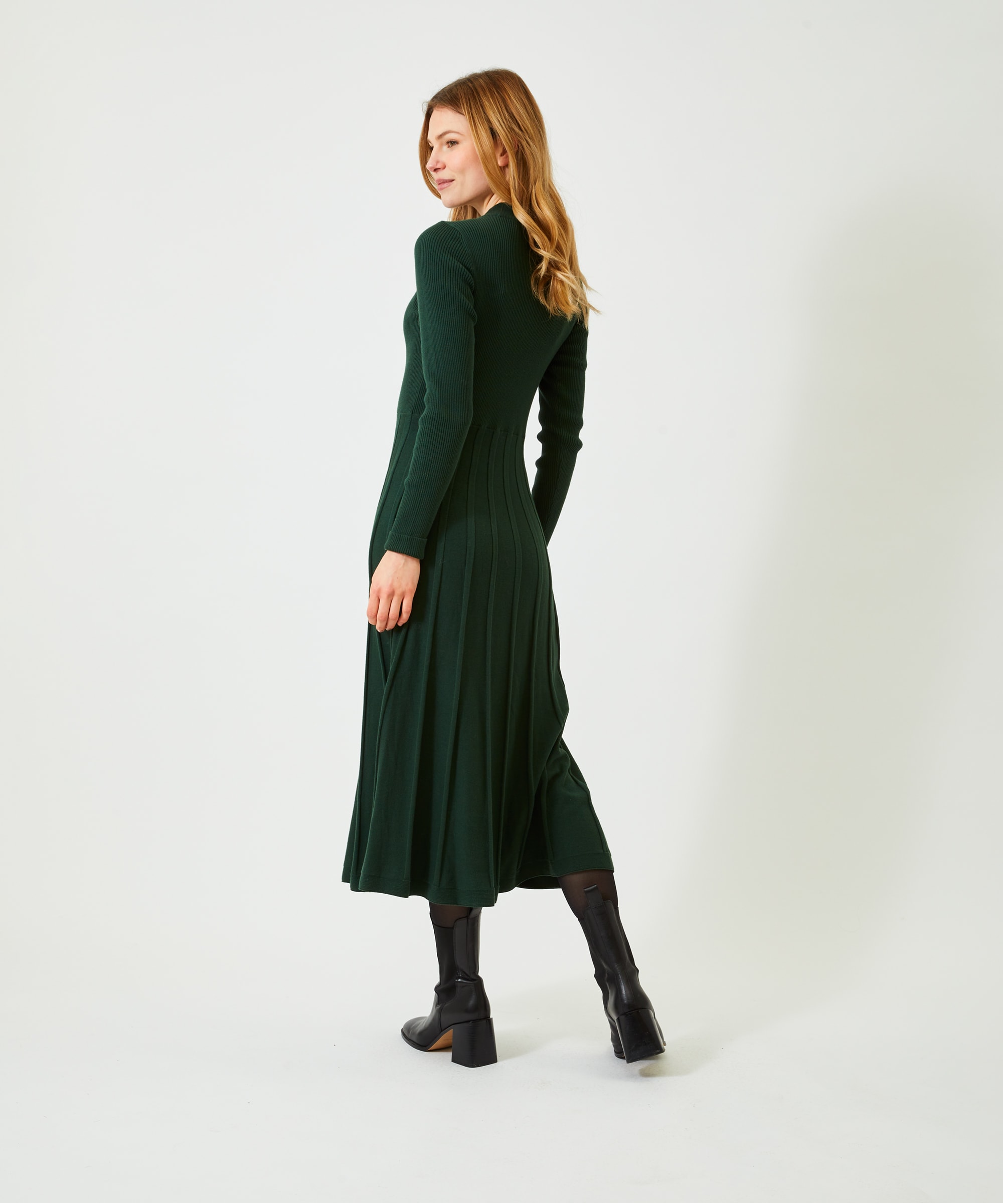 Joanne Dress Darkgreen