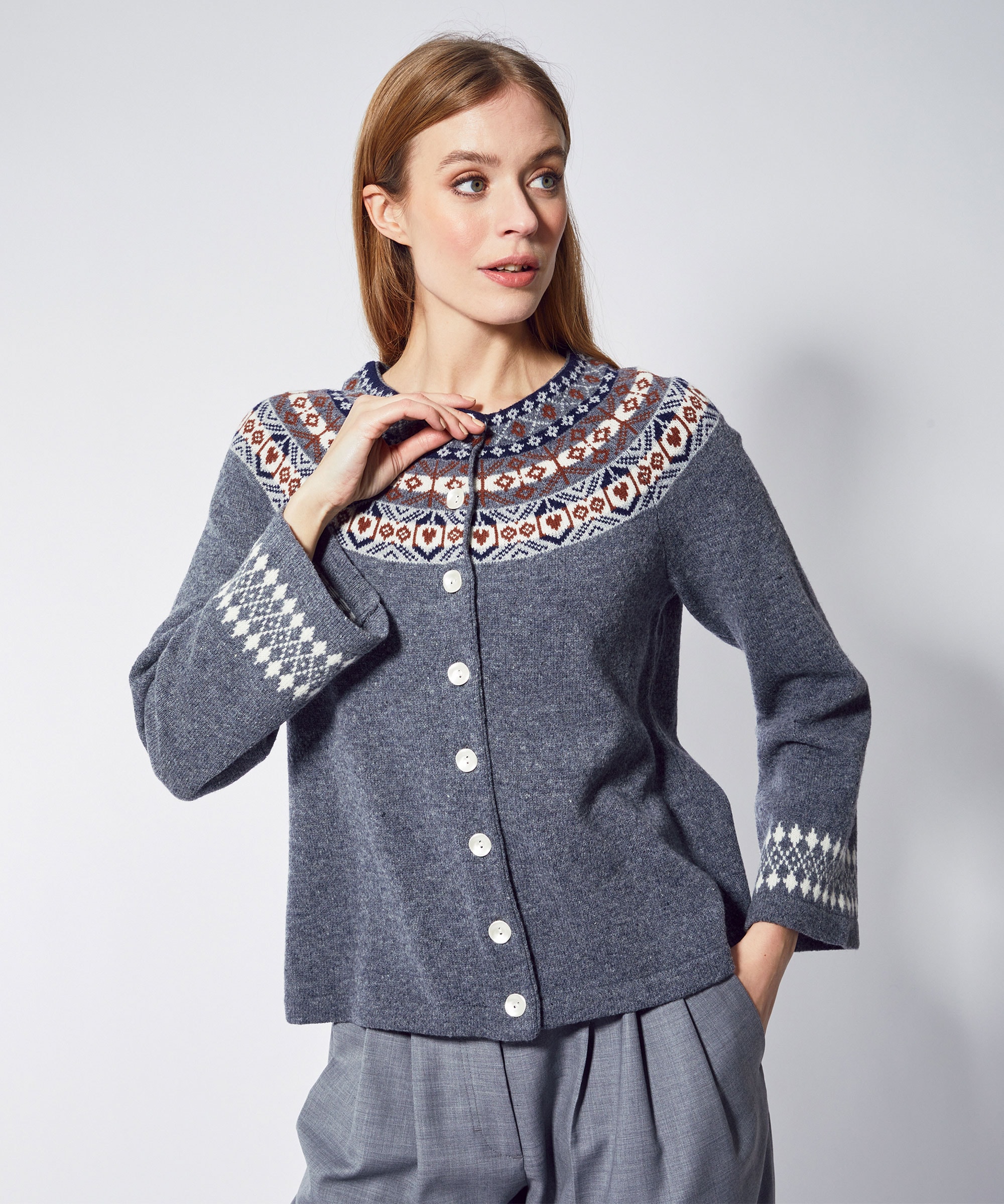 Vendela Cardigan Grey