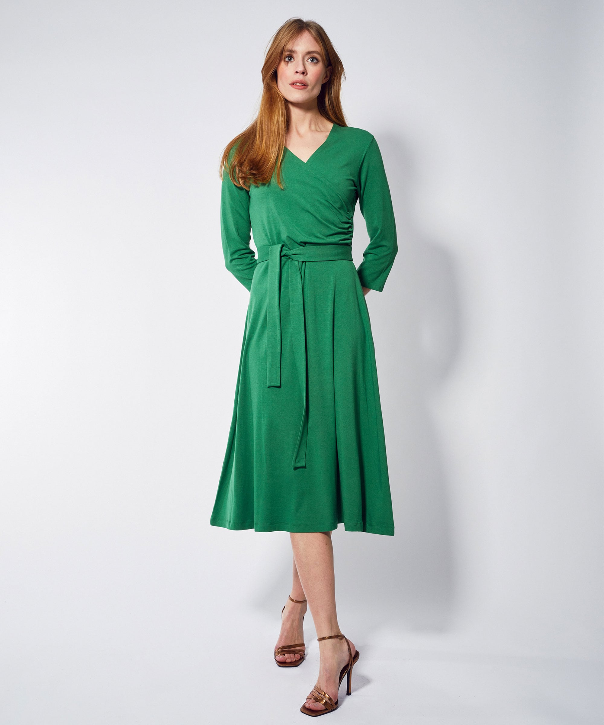 Kaia Dress Green